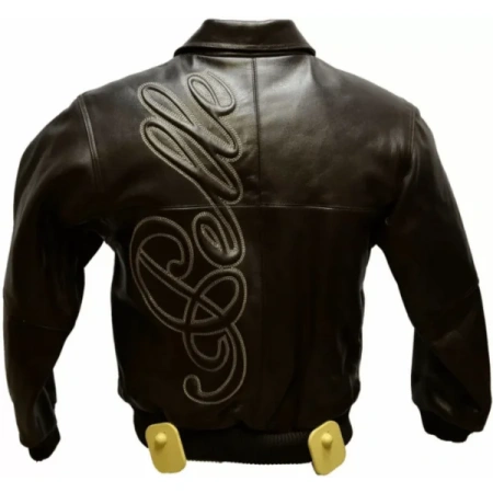 Pelle Pelle Dark Brown Bomber Leather Jacket