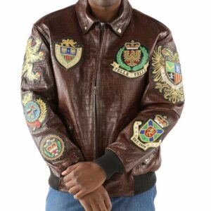 Pelle Pelle Mb 1978 Brown Leather Jacket