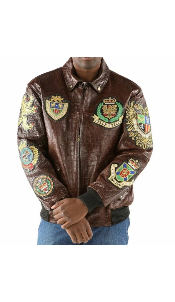 Pelle Pelle Mb 1978 Brown Leather Jacket