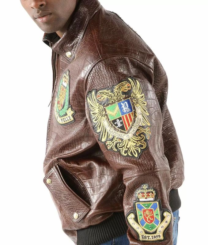 Pelle Pelle Mb 1978 Brown Leather Jacket