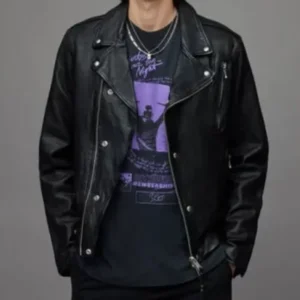 Pelle Pelle Genuine Leather Biker Jacket