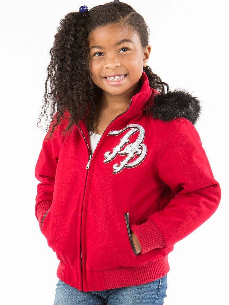 Pelle Pelle Girl Born Free Red Hood Jacket