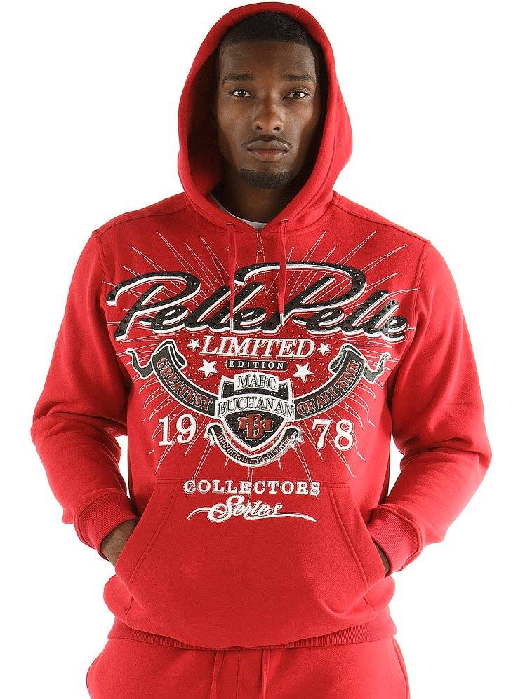 Pelle Pelle Red Marc Buchanan 1978 Hoodie