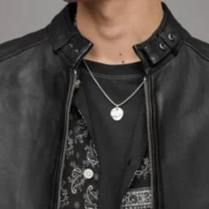 Pelle Pelle Men Black Tagg Leather Jacket view 2