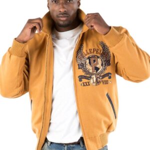 Pelle Pelle Yellow Leather Company Jacket