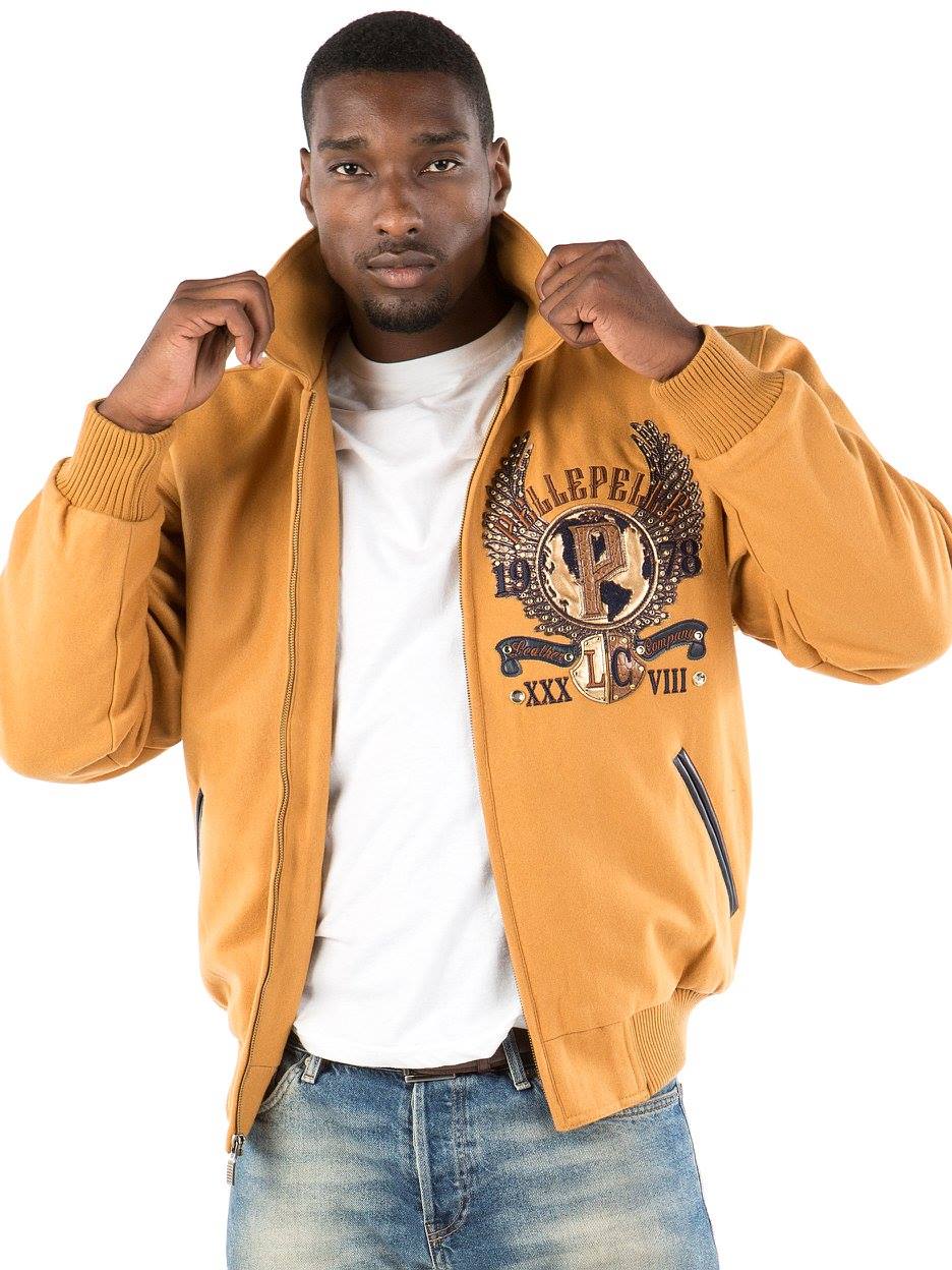 Pelle Pelle Yellow Leather Company Jacket