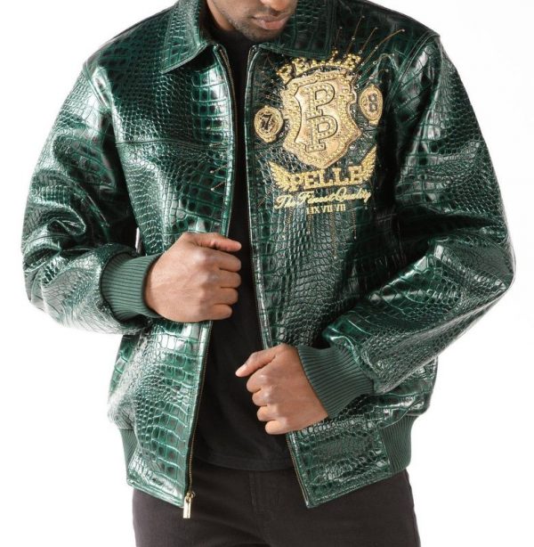 Pelle Pelle Eye On The Prize Green Jacket