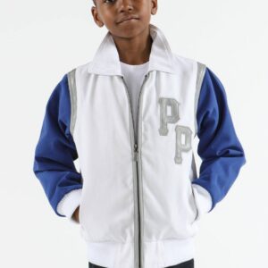 Pelle Pelle Street Kings White Kids Jacket view 2