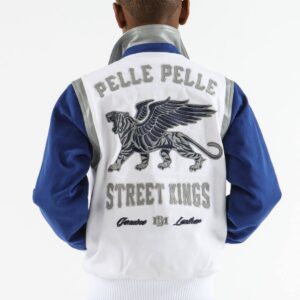 Pelle Pelle Street Kings White Kids Jacket