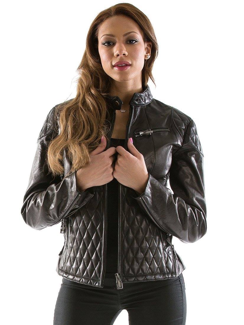 Pelle Pelle Black Quilted Corset Women Jacket