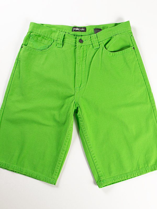 Pelle Pelle Green Jeans Short