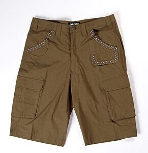Exclusive Pelle Pelle Brown Cotton Short