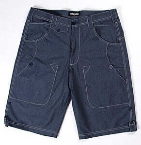 Authentic Pelle Pelle Navy Blue Cotton Short