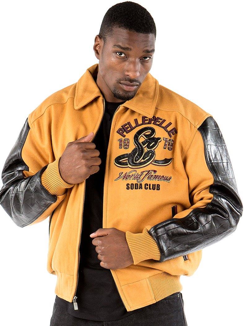 Pelle Pelle MB World Finest Yellow Jacket