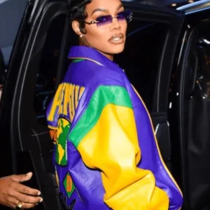 Teyana Taylor Pelle Pelle Soda Club Jacket view 2