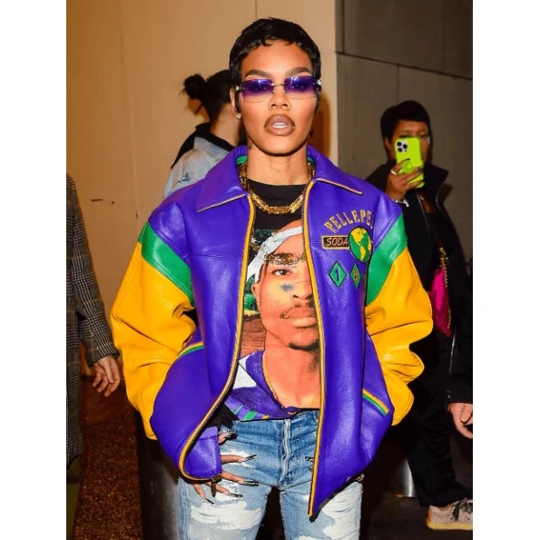 Teyana Taylor Pelle Pelle Soda Club Jacket