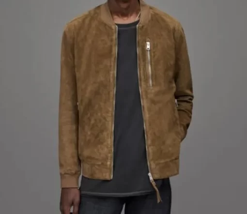 Pelle Pelle Kemble Suede Brown Wool Jacket