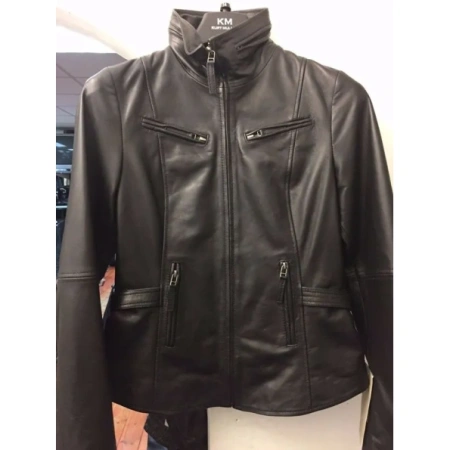 Pelle Pelle Casual Black Leather Jacket