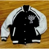 Pelle Pelle Black White Varsity Jacket