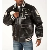 Pelle Pelle Men Marc Buchanan Varsity Jacket