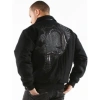 Pelle Pelle Men Black Eagle Wool Jacket