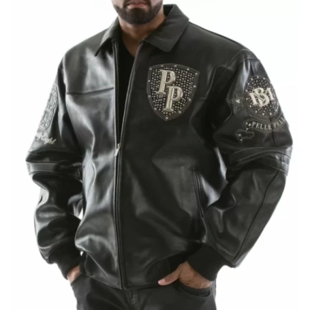 Pelle Pelle Men Black Legendary Jacket