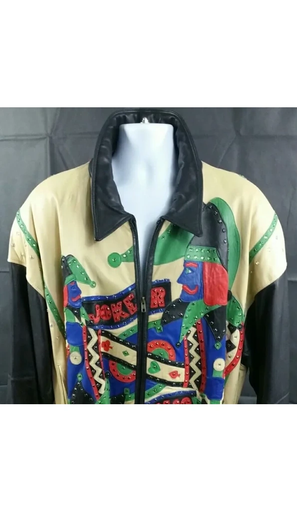 Pelle Pelle Yellow Black Leather Jacket | King & Joker
