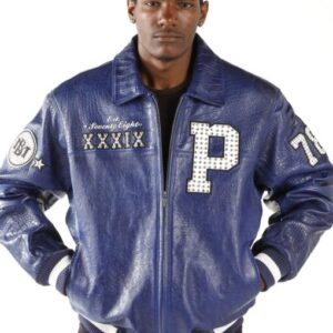 Pelle Pelle Men Blue 1978 Leather Jacket | MB Jacket