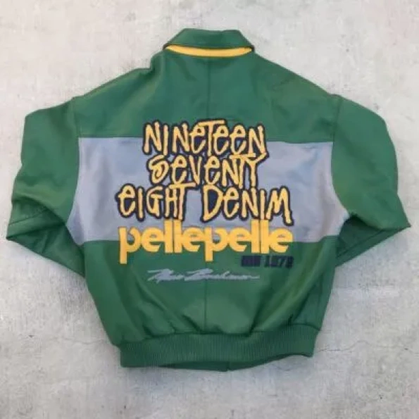 Pelle Pelle 1978 Denim MB Jacket | Green Jacket view 2