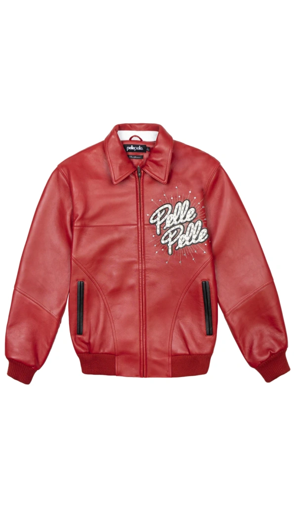 Pelle Pelle Soda Club World Famous Red Jacket | New Arrival