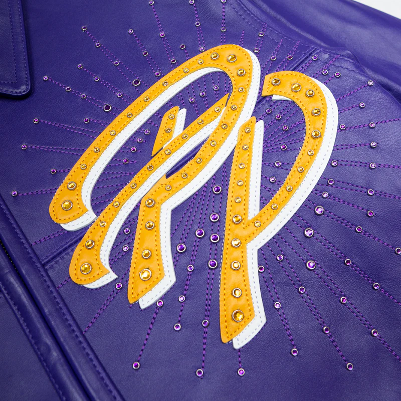 Purple Pelle Pelle Greatest Of All Time Jacket | New Arrival view 3