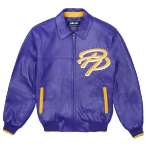 Purple Pelle Pelle Greatest Of All Time Jacket | New Arrival