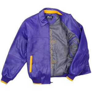 Purple Pelle Pelle Greatest Of All Time Jacket | New Arrival view 4