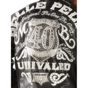 Pelle Pelle Unrivaled MB Black Leather Jacket | Men Jacket view 2