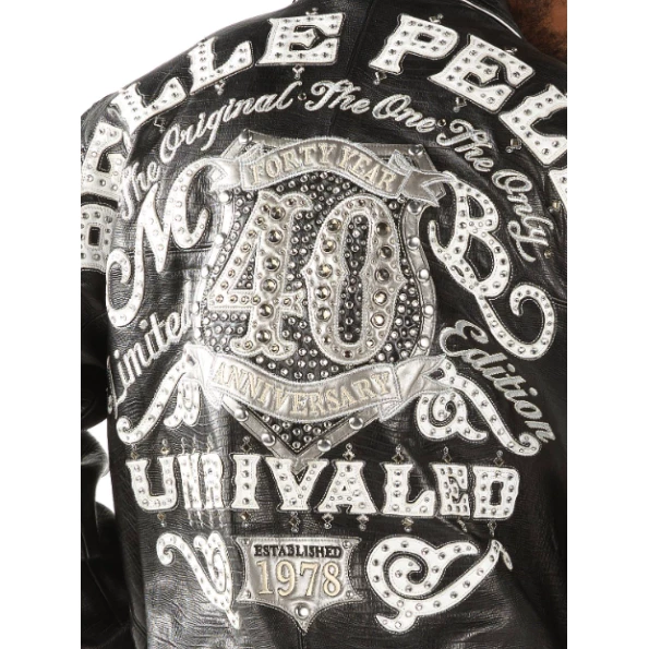 Pelle Pelle Unrivaled MB Black Leather Jacket | Men Jacket view 2