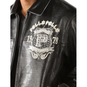 Pelle Pelle Unrivaled MB Black Leather Jacket | Men Jacket view 3