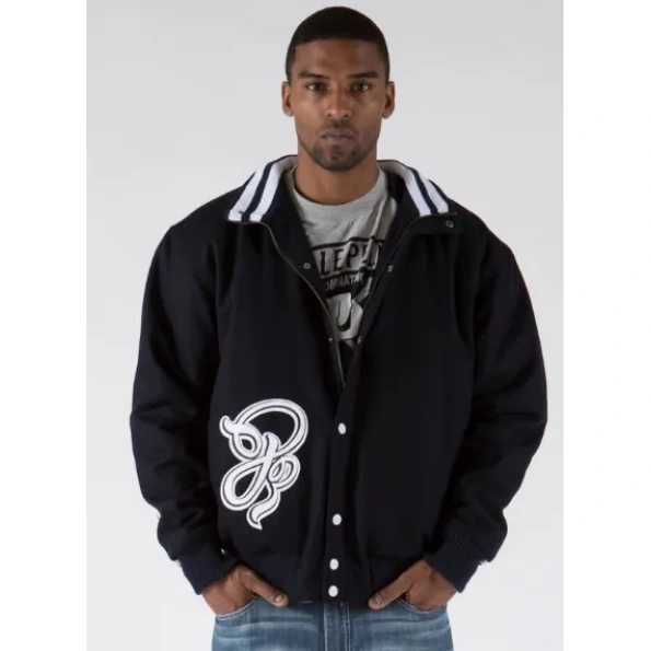 Pelle Pelle Navy Blue 35th Anniversary Jacket