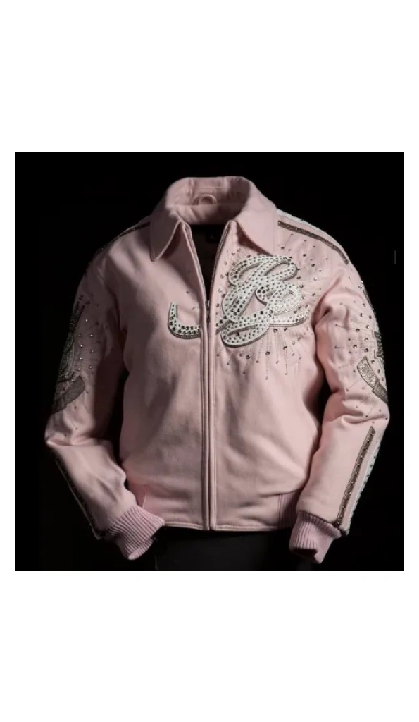 Pelle Pelle American Legend Pink Wool Jacket