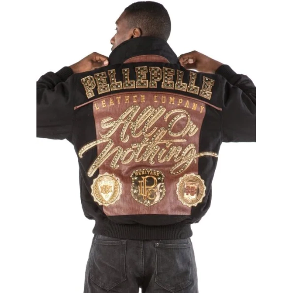 Pelle Pelle Brown Heritage MB Wool Jacket | Men Jacket view 2