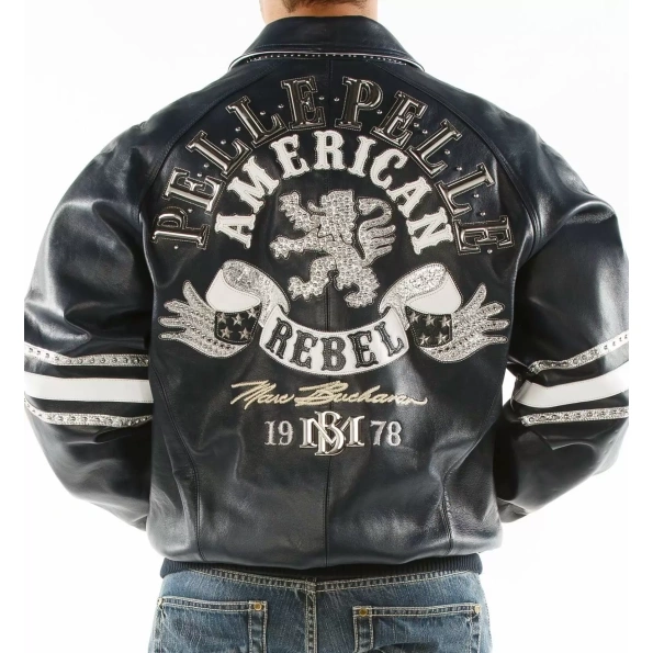 Pelle Pelle Black American Leather Jacket