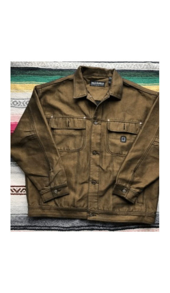 Pelle Pelle Brown Marc Buchanan Denim Jacket | Men Jacket