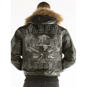 Pelle Pelle World Famous Men Black Jacket | Leather Jacket view 2