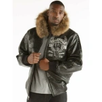 Pelle Pelle World Famous Men Black Jacket