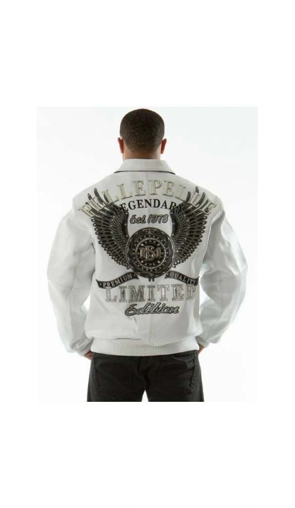Pelle Pelle Legendary White Leather Jacket | Men Jacket