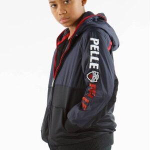 Pelle Pelle Kids MB Navy Blue Hood Jacket