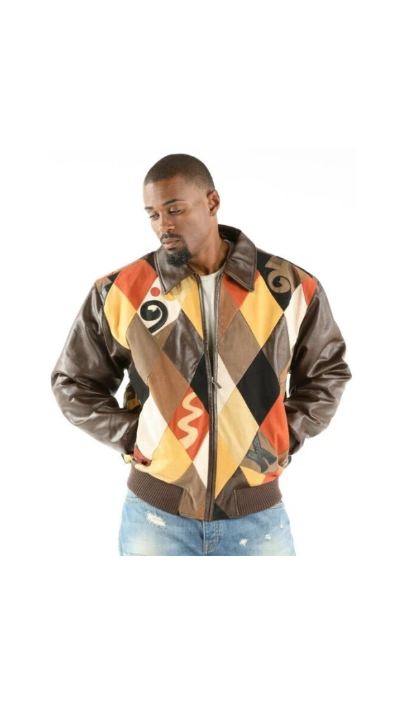 Pelle Pelle Dark Brown Men Retro Jacket | Leather Jacket