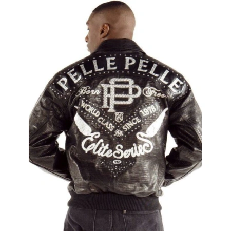 Pelle Pelle Elite Series Men Black Jacket