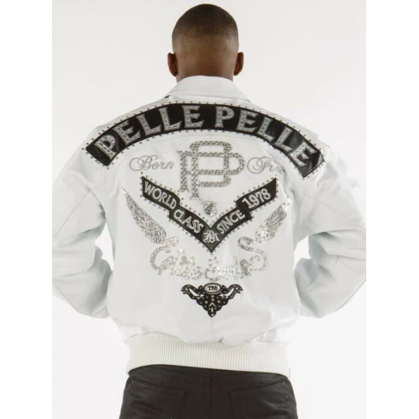 Pelle Pelle Elite Series Men White Jacket