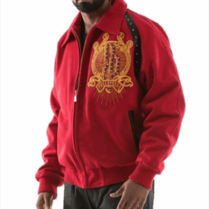 Pelle Pelle Red Top Brass 1978 Wool Jacket | Men Jacket