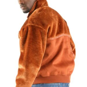 Pelle Pelle Brown Velvet Wool Jacket | Men Jacket